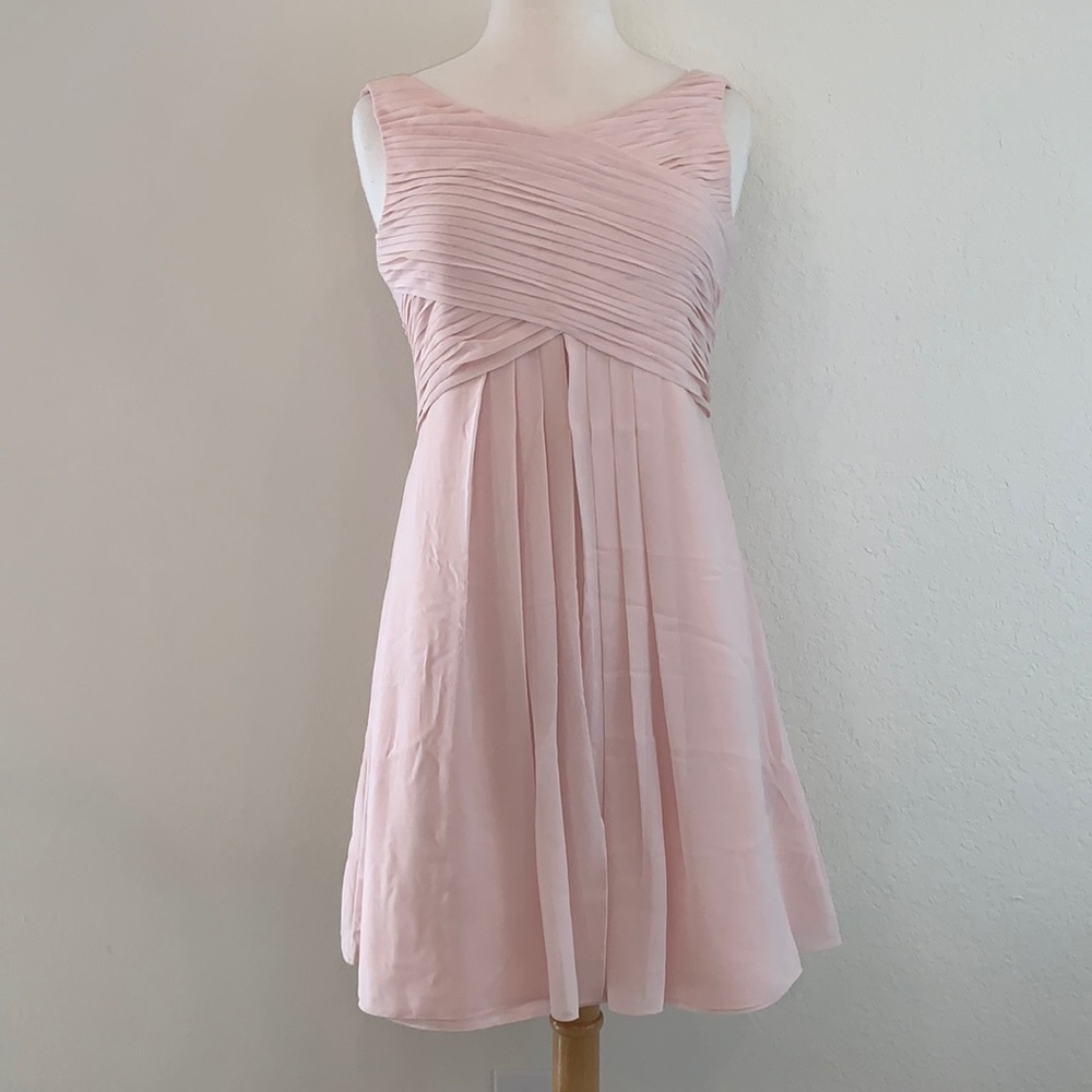 Bill Levkoff Baby Pink Dress